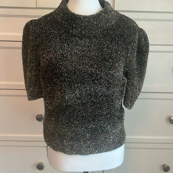 kate spade Sweaters - Kate Spade Live Colorfully Puffed Sleeve Sweater